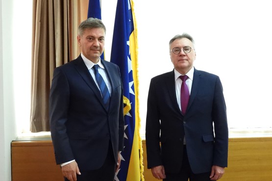 Zamjenik predsjedavajuće Predstavničkog doma dr. Denis Zvizdić primio u nastupnu posjetu ambasadora Ruske Federacije u BiH